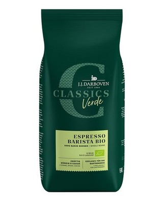 J. J. Darboven Classics ESPRESSO BARISTA BIO, 500g Bohnen