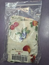 Longaberger Fruit Medley HOSTESS LARGE SERVING TRAY Liner 