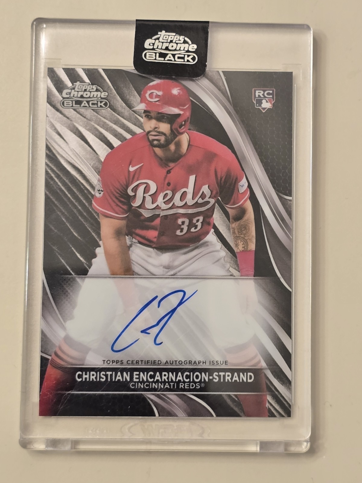 2024 Topps Chrome Black - Autographs Christian Encarnacion-Strand #CBA-CE
