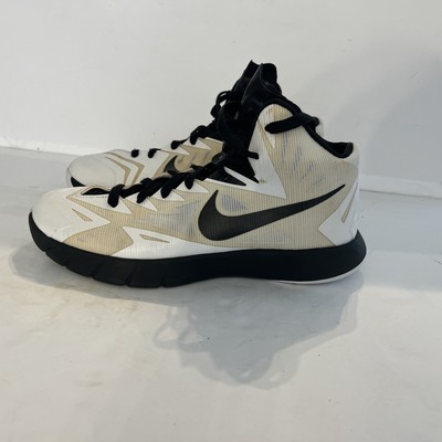 Nike Lunarlon Shoes. Sz 7.5. Hyperquickness. Bl/white/ivory.