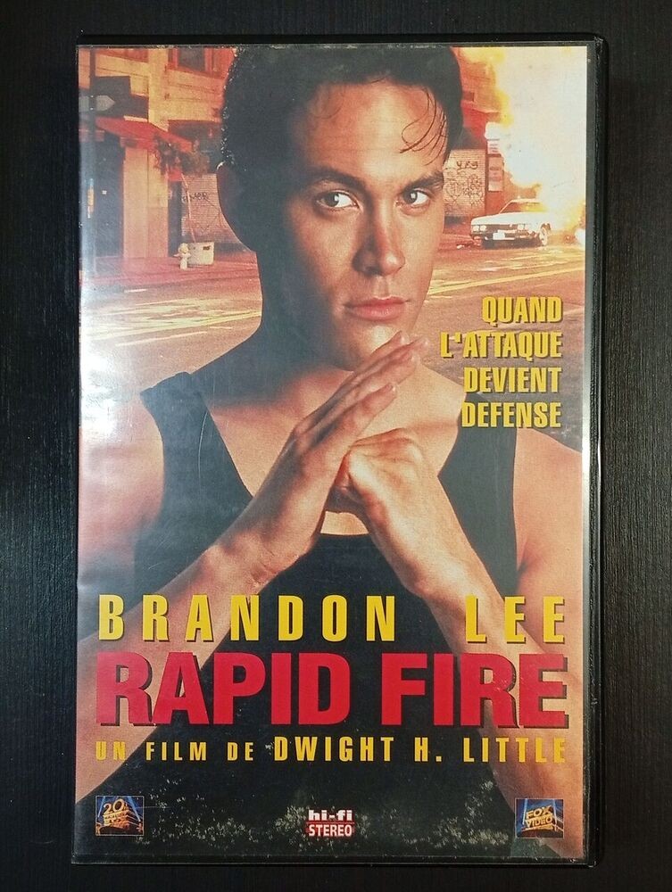 VHS - Rapid Fire | Brandon Lee | Good Condition