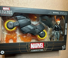 Marvel Legends Figure 85 Years Ghost Rider Danny Ketch With Bike