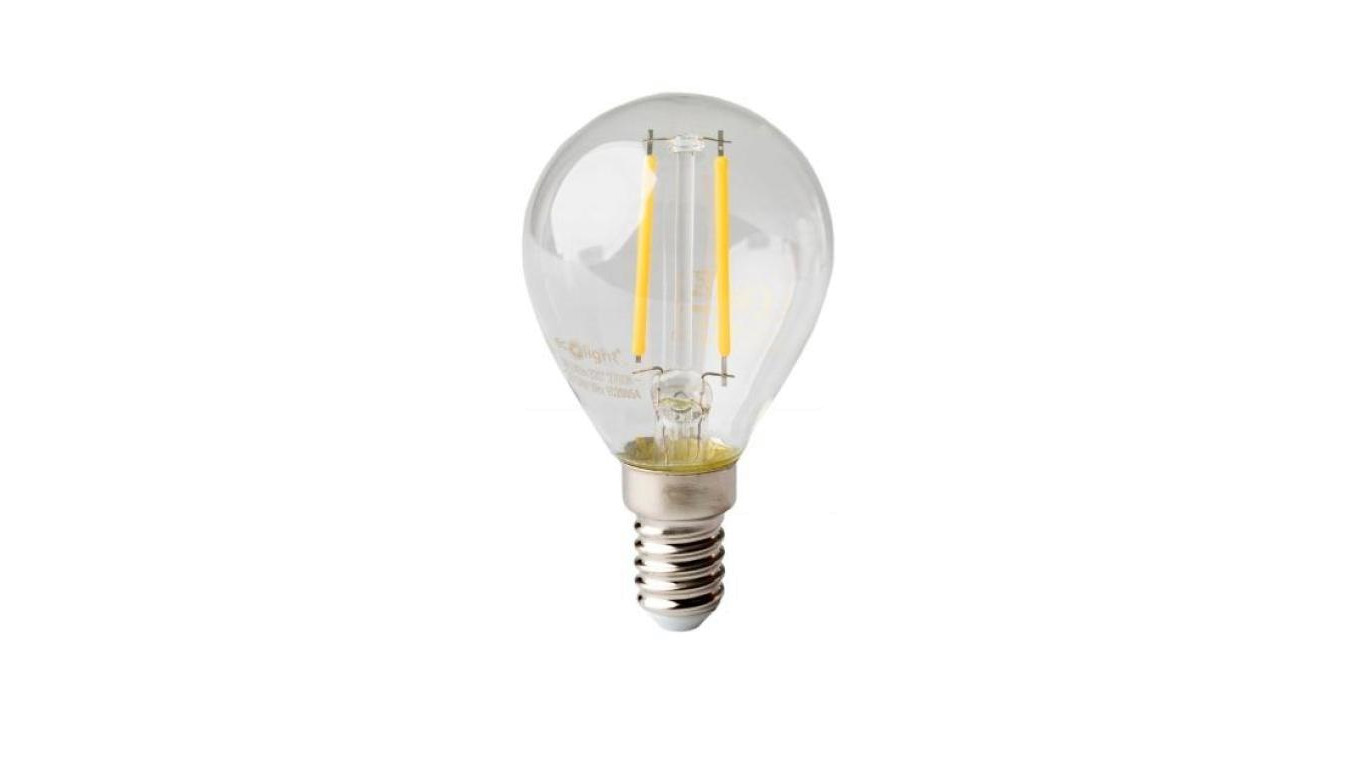 5905036200545 ЛАМПА НАКАЛИВАНИЯ Kulka E14 2W 2700K ECO LIGHT 2590₽
