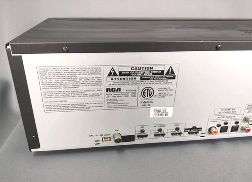 RCA (RT2781HB U) 1000-Watt Audio Receiver AM/FM Bluetooth and USB Playback Work - Picture 6 of 12