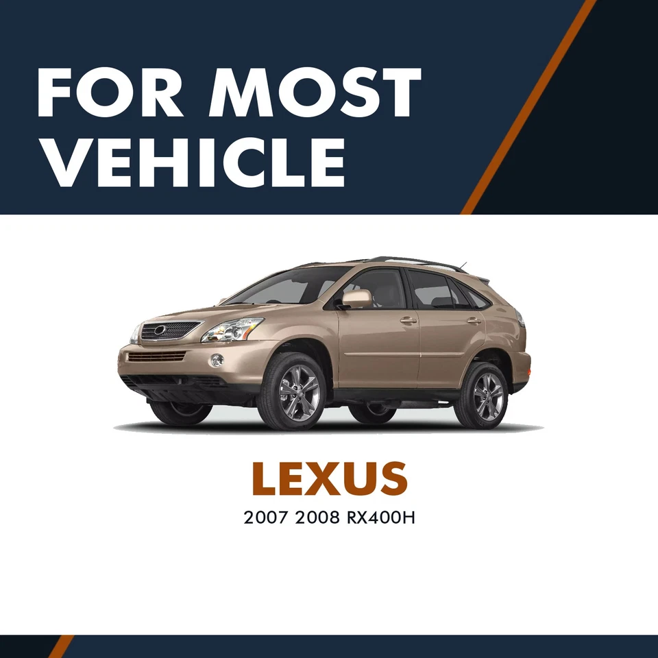 Par de mola traseira L-R completa rápida apoio de suspensão-bobina para 2007-2008 Lexus RX400H AWD - Imagem 2 de 4