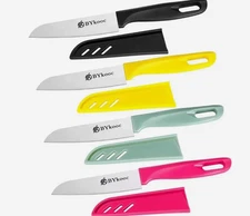 8 Pieces Paring Knives (4PCS Peeling Knives and 4PCS Knife Sheath), Ultra Sharp