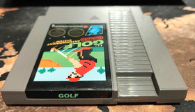 Golf Nintendo NES PAL GBR 5 Schrauben Mattel Cartridge getestet funktioniert mit Schutz