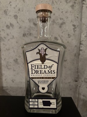 Field of Dreams Small Batch Bourbon Whiskey 750ml  Shoeless  Joe Jackson Cork