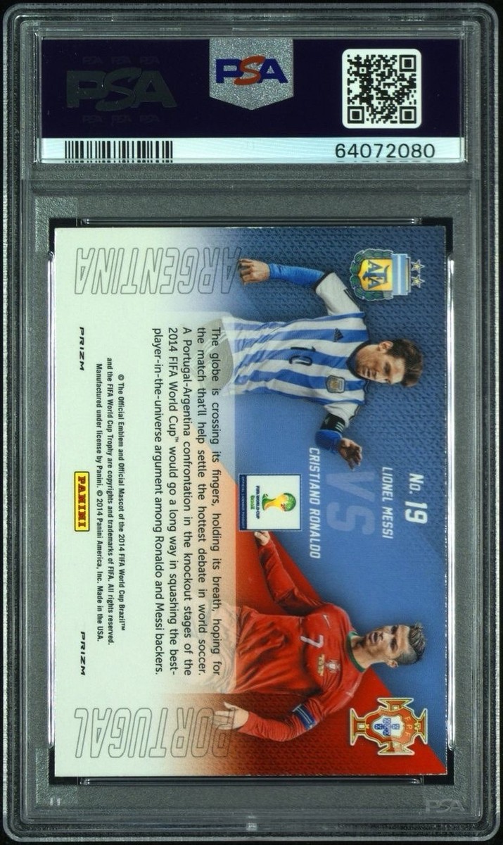 2014 Panini Prizm World Cup - Matchups Lionel Messi, Cristiano