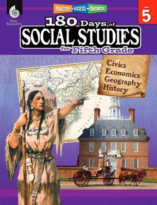 180 Days : Social Studies for Fifth Grade: Practice, Assess, Diagnose