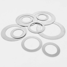 10pcs M25 x 35mm 0.5mm SS Ultra Thin Flat Washer Ultrathin Shim Plain Gasket