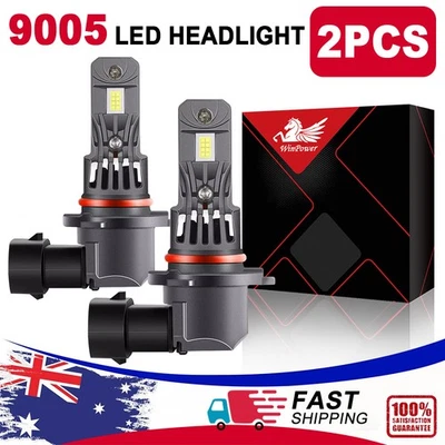 WINPOWER HB3 9005 LED Kit Headlight Low Beam High Bulbs Super Bright 6500K White - image 1 of 4