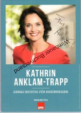 Original Autograph Kathrin Anklam-Trapp /// s...