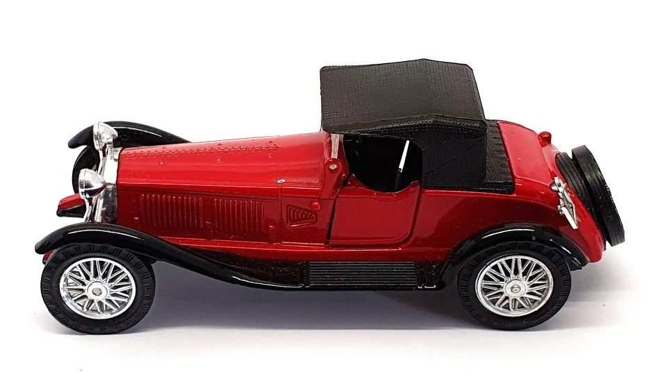 Coche Modelo Polistil 12cm Largo Diecast OC3 - Alfa Romeo 1750 6C - Rojo Foto 4 de 4