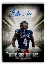 2025 Bowman U Chrome Leshon Williams  Campus Star Signatures Auto #CSS-LW