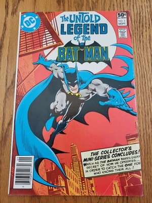 DC Comics Untold Legend of the Batman #3 (1980) - Very Good