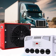 12V 11000 BTU Truck Cab AC Unit Split Air Conditioner Fit Trucks Bus RV Caravan