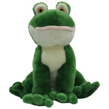 Heunec Sitzender Frosch Kuscheltier 15cm Gebraucht