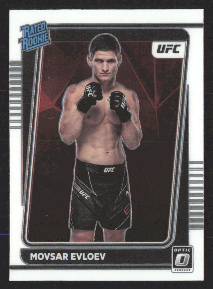 2022 Donruss Optic UFC Movsar Evloev Rated Rookie #112