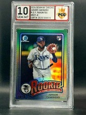 Junior Caminero 2024 Bowman Chrome Rookie Of The Year Favorites #ROY-8 Rays
