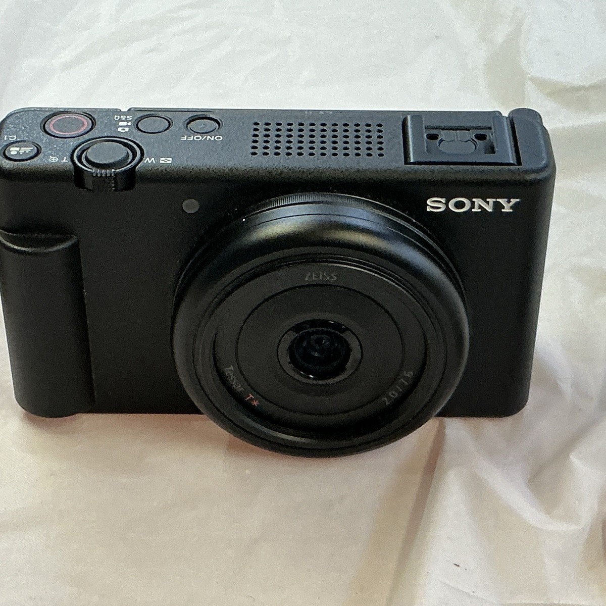 Sony ZV-1F Vlog Camera Used Black 27242926288| eBay
