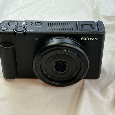 Sony ZV-1F Vlog Camera Used Black 27242926288| eBay