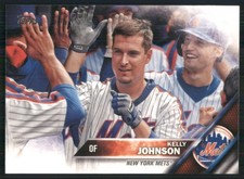 2016 Topps Update #US71 Kelly Johnson New York Mets Baseball Card 34968