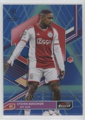 2022-23 Topps Finest UEFA Club Competitions 10/250 Steven Bergwijn #126 16rm