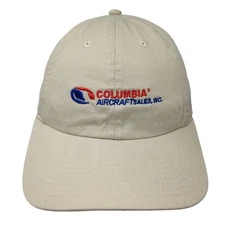Columbia Aircraft Sales Inc. Slideback Hat Beige One Size Adjustable