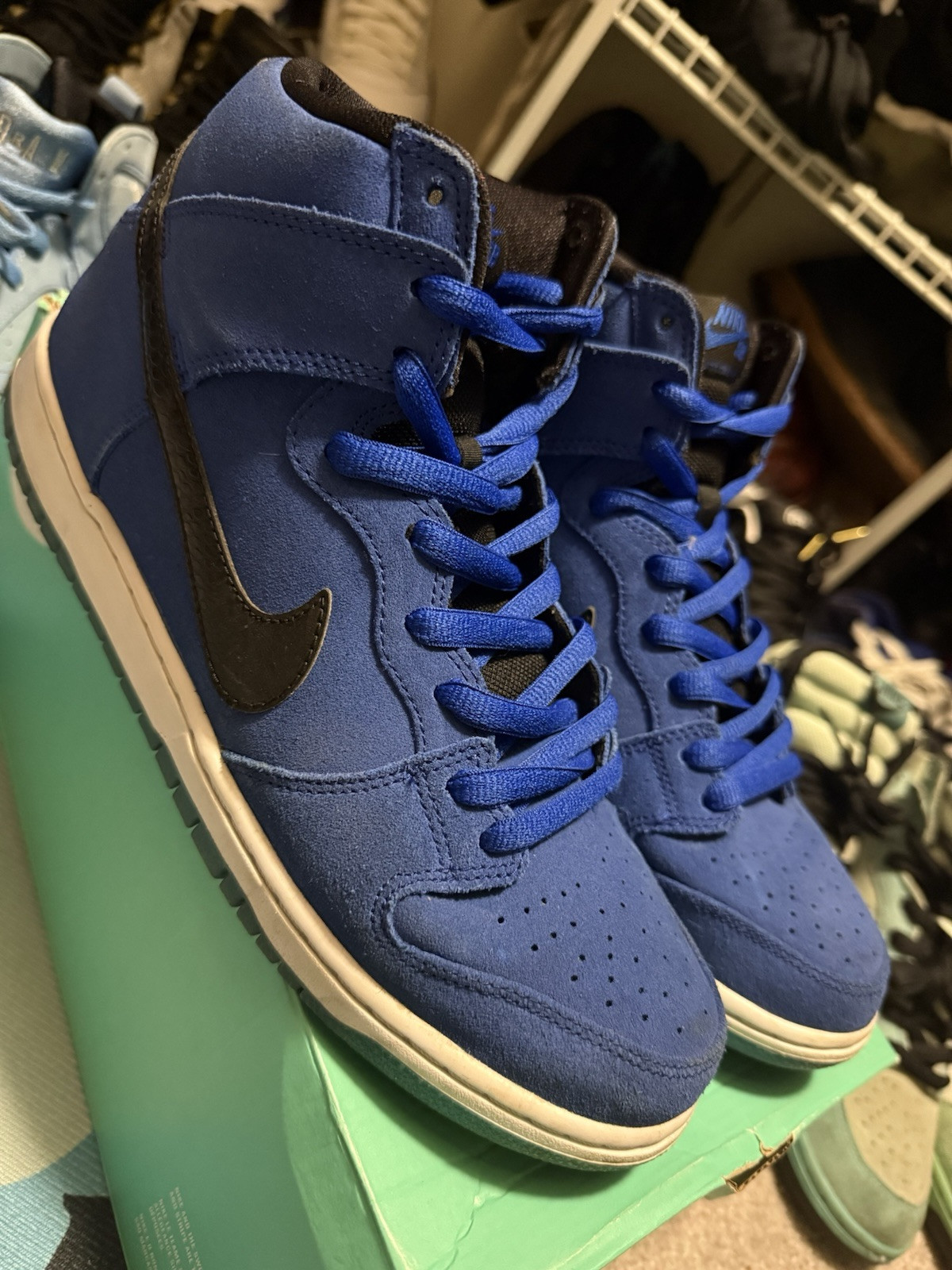 Size 10 - Nike SB Dunk Pro High Game Royal | eBay display picture 1