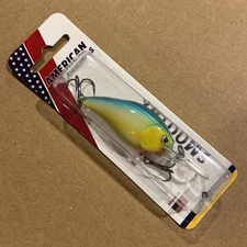 LUCK E STRIKE American Originals Fishing Lure, Tasty Shad 2”  3/8oz