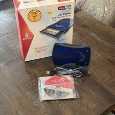 Iomega Zip 250 USB-Powered External Drive Blue Z250USBPCMBP