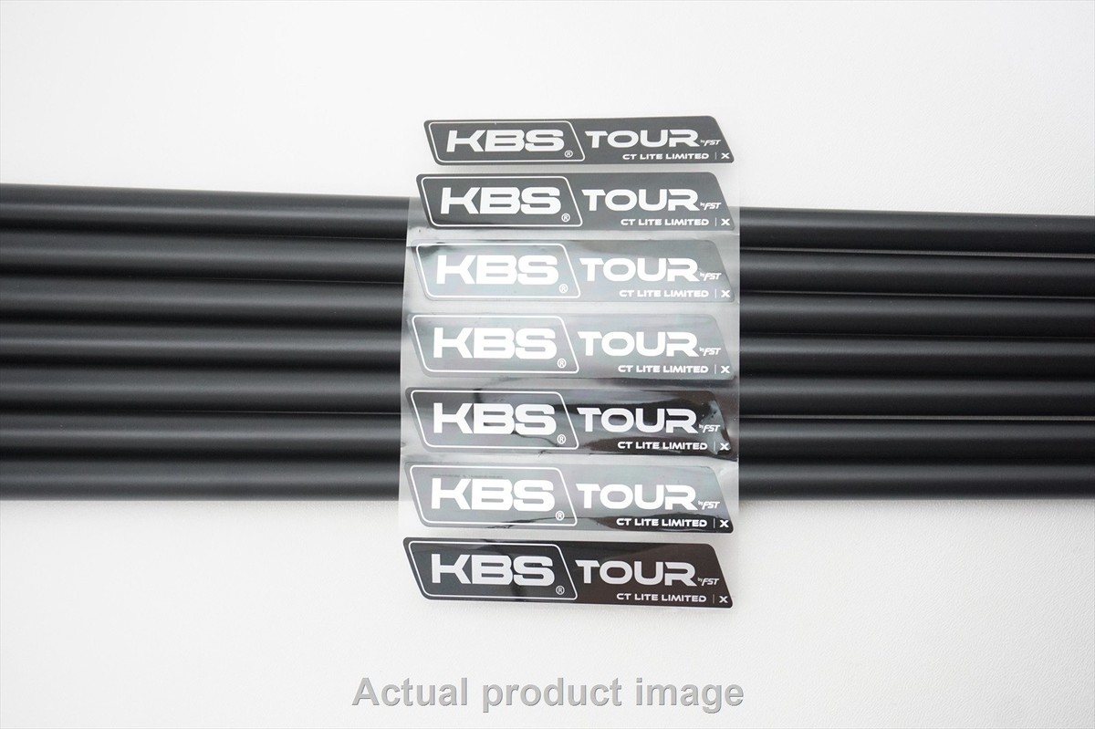Uncut KBS TOUR C-TAPER LITE BLACK LIMITED 115G X-STIFF IRON