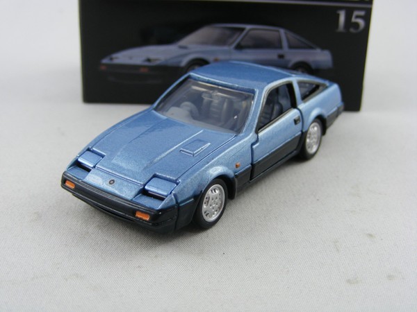 Nissan Fairlady Z (Z31) In Blau, Takara Tomy Tomica Premium #15, 1/60-image