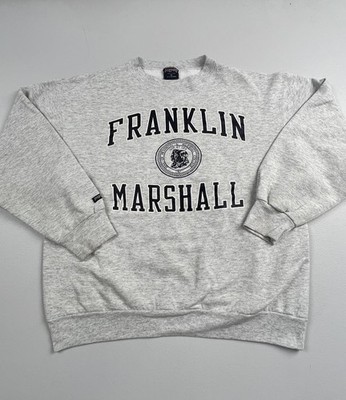 Vintage JanSport Sweatshirt Mens XL Gray Fleece Franklin Marshall Crewneck USA