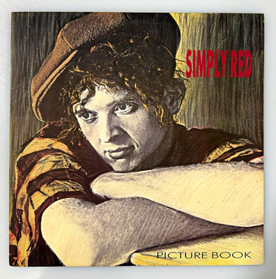 Simply Red Picture Book Black Vinyl LP 12'' Elektra 1985 60452-1 Stereo
