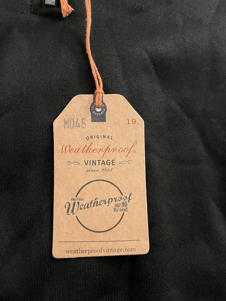 Nuevo con etiquetas Pullover Original Impermeable Vintage, Cremallera, 1/4 sorbo Para hombres Grande Precio de venta sugerido por el fabricante 80 Foto 4 de 4