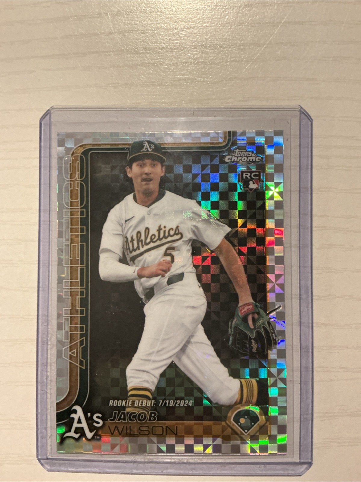 2025 Topps Chrome Update - Rookie Debut Jacob Wilson #USC150 X-Fractor (RC)