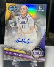 2023-24 Bowman Chrome U 1st Hailey Van Lith #BCPA-HVL Refractor /250 Rookie RC
