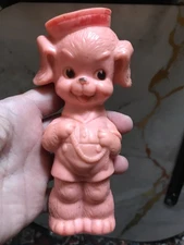 Ruth E. Newton, Vintage, Squeaky Toy, Works, Pink, Rare