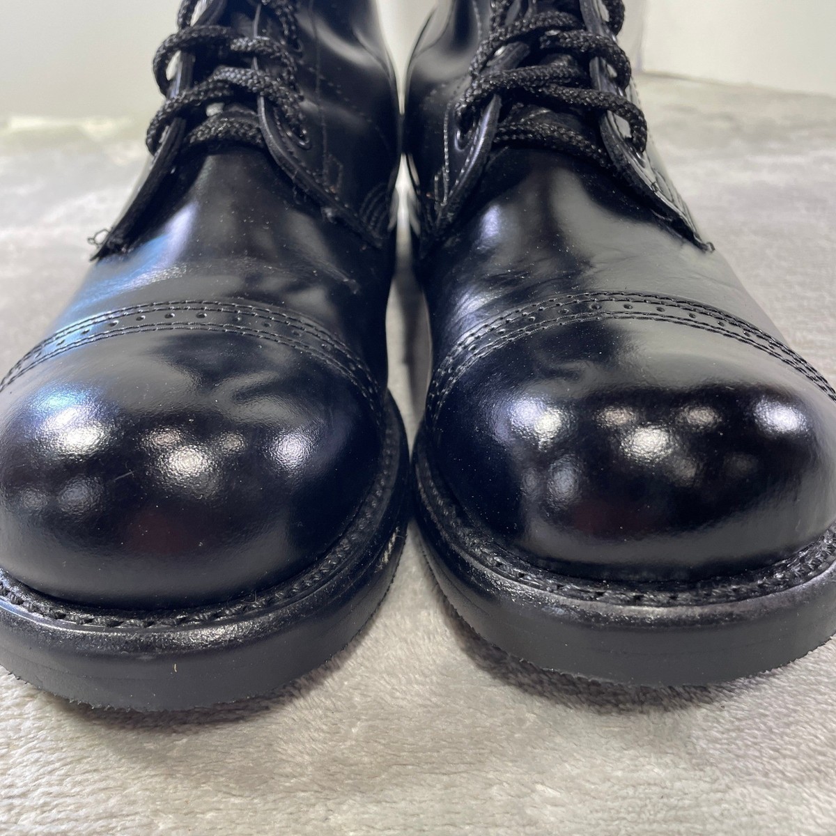 Corcoran 1500 Jump Boots Mens 10.5 E Black Leather Cap Toe  display picture 1