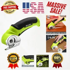 Lightweight 4.2V Electric Scissors with Ergonomic Grip for Easy Maneuverability