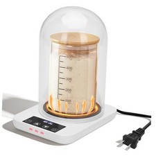 Sourdough Starter Warmer with Glass Dome, Precise 1 F With Glass Dome