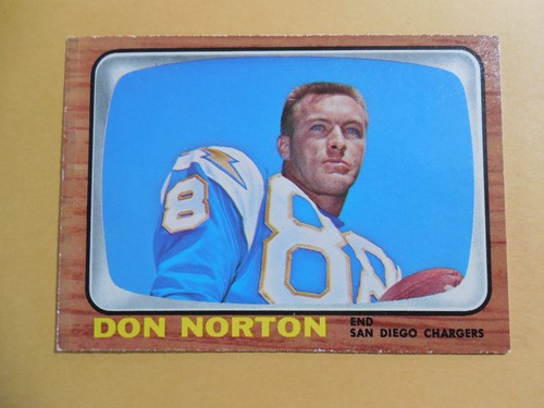 Don Norton #129 1966 Topps card