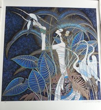 Ting Shao Kuang Wishing For Peace Serigraph Hand Signed Ap Perfect Never Framed Ting Shao Kuang Wishing For Peace Serigraph Hand Signed Ap Perfect Never Framed