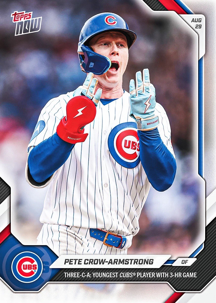 *PRE SALE* Pete Crow-Armstrong - 2026 MLB Topps NOW® - Card 612