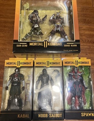 McFarlane Mortal Kombat 11 Sub Zero vs Shao Kahn, Kabal, Noob Saibot & Spawn