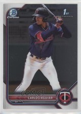 2022 Bowman Chrome Prospects Carlos Aguiar #BCP-1 0q6a