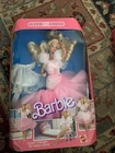 NRFB Vintage 1989 Sweet Roses Barbie Doll #7635 Pink Gown Changes Home Pretty