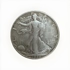 1938 d walking liberty half dollar — photo 1